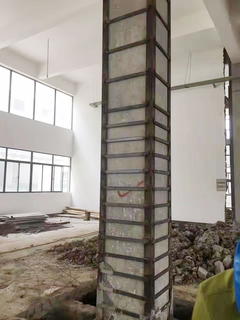 建筑物外粘钢黄色草莓视频在线观看工程